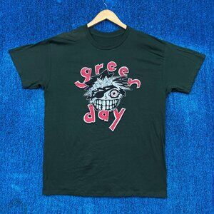 Green Day Self Titled Graphic T-Shirt Size Large